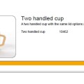 Two Handled Cup / Beker Livingston AA5720 - Afbeelding 3