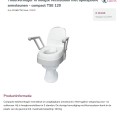 DRIVE MEDICAL Toiletverhoger TSE 120 met opklapbare armsteunen - Afbeelding 4
