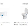 WC-verhoger met verstelsysteem 669.6... - Afbeelding 2