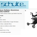 Schulte Modelito Classic Xtra rollator - Afbeelding 1