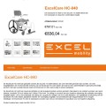 VAN OS Excelcare Douche- toiletrolstoel HC-840 - Afbeelding 1
