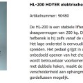 HOYER HL-200 90480 - Afbeelding 1