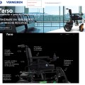 VERMEIREN Verso lichtgewicht aanpasbare elektronische rolstoel - Afbeelding 2