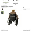 Splash rolstoeltas standaard - Afbeelding 1