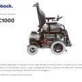 OTTOBOCK C1000 DS rolstoel - Afbeelding 1