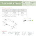 ROPOX Vision Hoog-laag groepstafel - Afbeelding 1