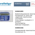 Nederlandssprekende rekenmachine Doublecheck XL 020001895 - Afbeelding 1