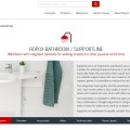 ROPOX Hoogteverstelbare lavabo met geïntegreerde handvatten Ropox Support - Afbeelding 1