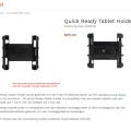 ABLENET Quick Ready Tablet Holder / iPad houder - Afbeelding 1