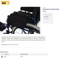 ABLE2 Splash armleuningtas voor rolstoel - Afbeelding 1