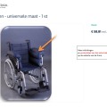 RENOL Armsteunkussen voor rolstoel - Afbeelding 1