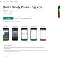 Senior Safety Phone - Big Icon - Afbeelding 1