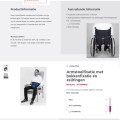 MEDICARE Salvaclip Buikfixatie in rolstoel  / Comfort of  Safe  evt met bekkensteun - Afbeelding 4