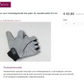Handschoenen voor rolstoelgebruik Gel palm - Afbeelding 1
