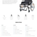BISCHOFF & BISCHOFF Econ XXL rolstoel - Afbeelding 1