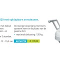 DRIVE MEDICAL Toiletverhoger TSE 120 met opklapbare armsteunen - Afbeelding 3
