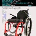 COLOURS Spazz rolstoel - Afbeelding 3