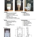 SANTIS Hoog-laag toilet For All - Afbeelding 2