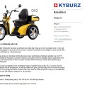 KYBURZ DX2 Scootmobiel Classic - Afbeelding 1