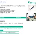 METRA SafeBelt buikgordel voor stoel/zetel  /Fixatiegordel met klikgesp ATVGM - Afbeelding 2