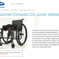 INVACARE Küschall Compact 2.0 Junior rolstoel - Afbeelding 1
