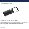 SLECHTZIENDNL Low Vision Design Handloep LED 2,5x 405000 - Afbeelding 1