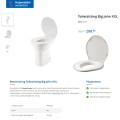 GORDON ELLIS Ashby Toilet Seat toiletverhoging assortiment / Toiletzitting Big John - Afbeelding 3