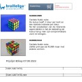 Tactiele Rubik cube 020001989 / 020002344 - Afbeelding 1