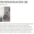 HAELVOET Metalen relaxzetel Fero met wielen 04749 - Afbeelding 2