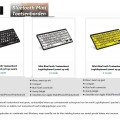 LOGICKEYBOARD Bluetooth mini toetsenbord met grootletterdruk - Afbeelding 1
