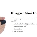 BERNER MEDICAL Finger Button / Finger switch / Vingerschakelaar - Afbeelding 2
