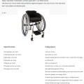 RGK Danza rolstoel voor dans - Afbeelding 1