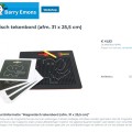 BARRY EMONS Magnetisch tekenbord (afm. 31 x 25,5 cm) - Afbeelding 1