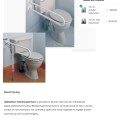 PERFORMANCE HEALTH Days Toiletbeugel opklapbaar met vloersteun 506D / AD140733 - Afbeelding 2