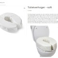 VITILITY Toiletverhoger EZ Soft - Afbeelding 1