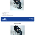 Buikriem voor gebruik in rolstoel/kantelzetel 105.001/105 - Afbeelding 2