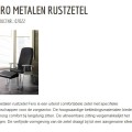 HAELVOET Metalen rustzetel Fero 07022 - Afbeelding 2