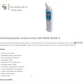 SLECHTZIENDNL Low Vision Design Nederlandssprekende koortsthermometer - Afbeelding 1