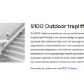 TK HOME S100 Outdoor traplift - Afbeelding 1