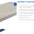 THUASNE Memory Foam matras - Afbeelding 1