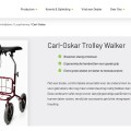 HUMAN CARE Carl-Oskar Trolley Walker / Carl-Oskar RA - Afbeelding 1