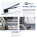 Q'STRAINT Dubbele gordel inzittende en rolstoel / Double Inertia Occupant Belt - Afbeelding 1