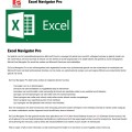 Excel Navigator Pro - Afbeelding 1