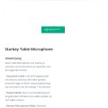 STARKEY Tafelmicrofoon - Afbeelding 2