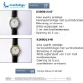 ARSA Quartz Prestige herenhorloge (chroom / verguld) 020001547 / 020001548 - Afbeelding 1