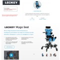 LECKEY Mygo en Mygo+ Seating System maat 1, 2 en 3 - Afbeelding 2