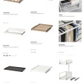 IKEA Komplement kledingroede of plank uittrekbaar - Afbeelding 1