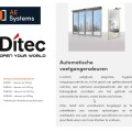 DITEC Draaisysteem automatische opener draaideur - Afbeelding 3