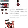 DI BLASI R30 RPM Elektrische automatische vouwbare driewieler scooter - Afbeelding 1
