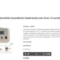 SENSEWORKS Nederlandssprekende alarmklok 610105 - Afbeelding 1